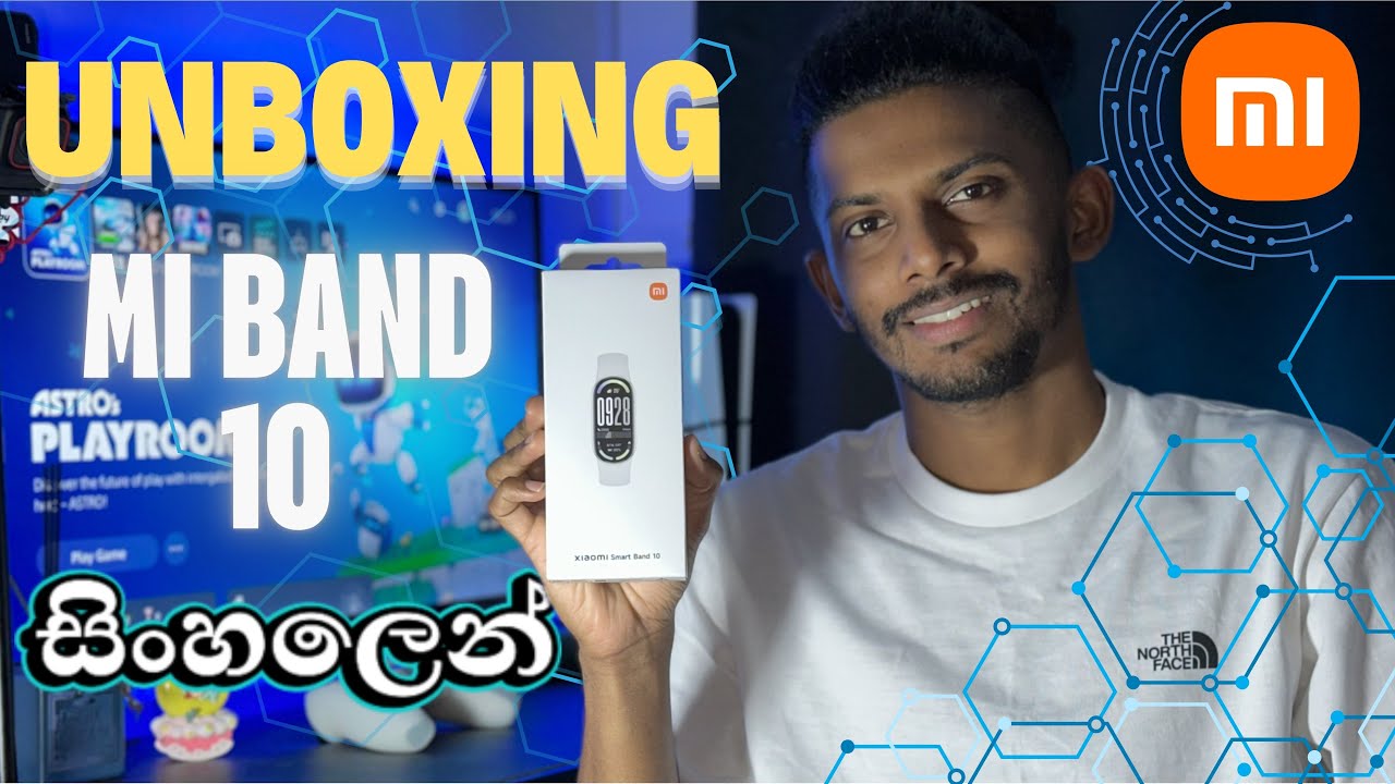 Mi Band 10 unboxing in sinhala | Sri Lanka 🇱🇰 | Xiaomi's New Smart Band: Too Good to Be True?