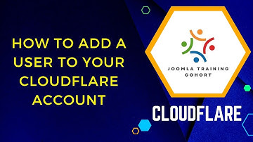 How to Add A User To Your Cloudflare Account