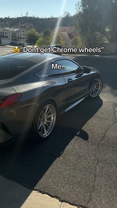 Chrome wheels #f92 #m8competition #germancars #m5competition #m8 #m4 #cartok