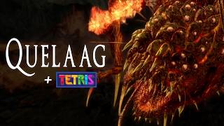 I Beat Quelaag While Playing Tetris