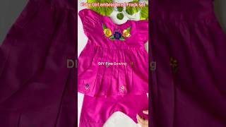 Baby dress #shorts #short #youtubeshorts #trending #ytshorts #viral #babyfrock #frockdesign #diy