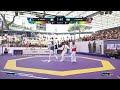 313 Round of 16 Men  58kg ITA A  TOUIAR UZB J  KHUDAYBE  PGM