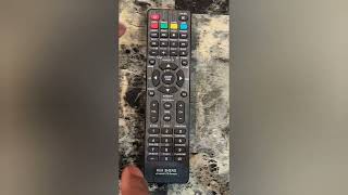 Husaberg Universal Remote Control Setup Guide