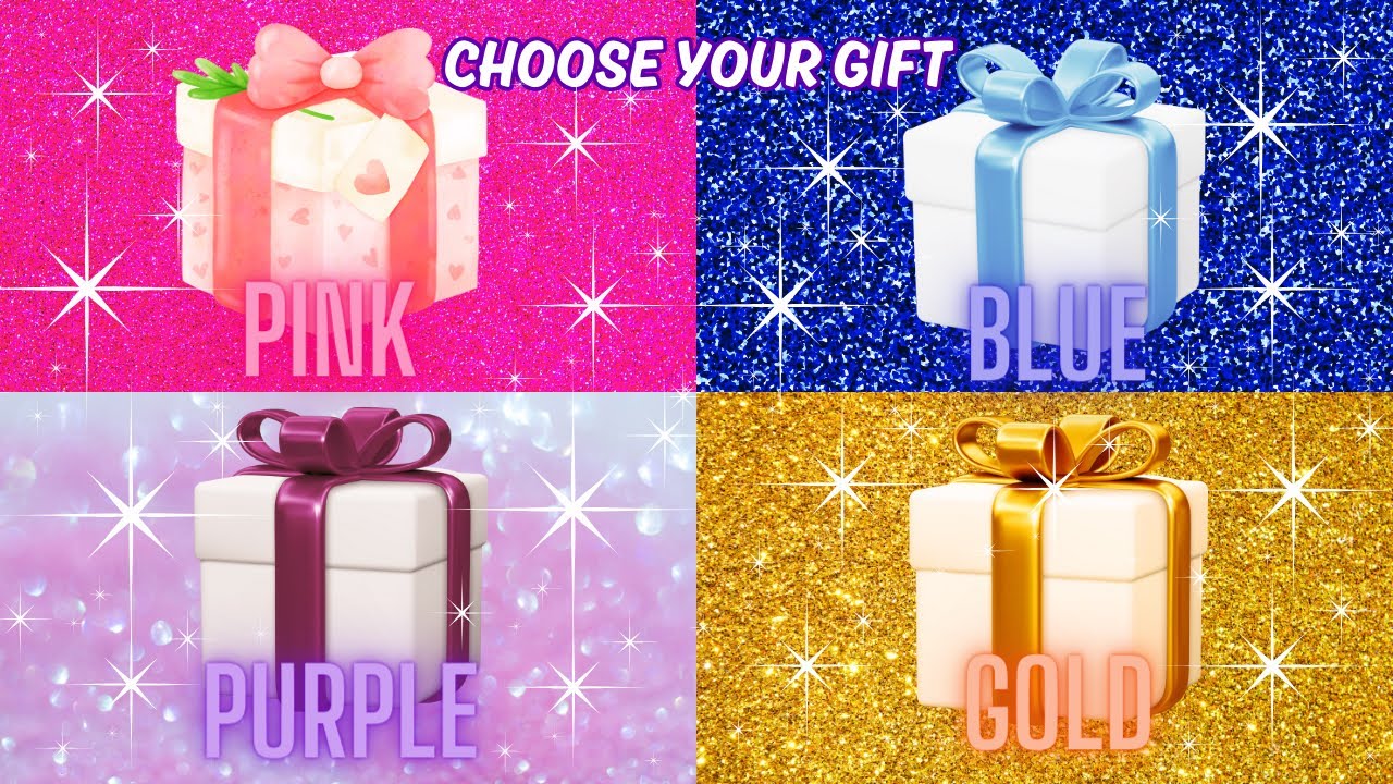 Choose Your Gift from 4 🎁😍💜🎀 