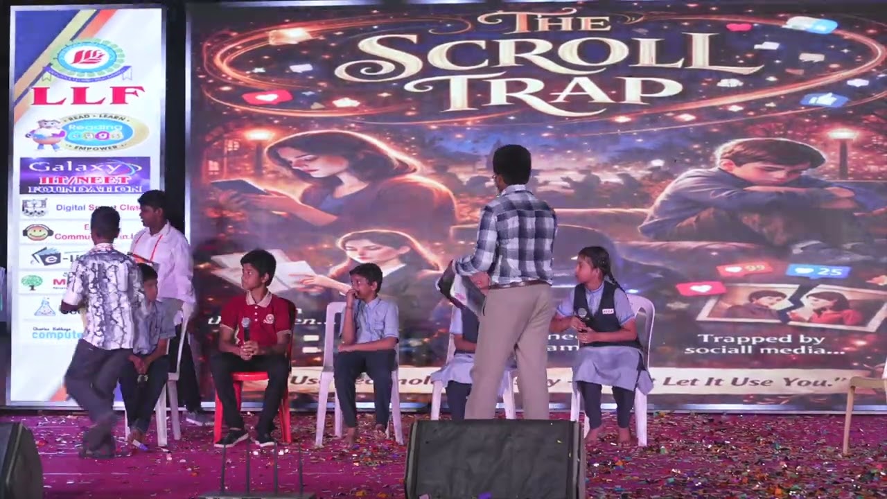 SKIT ON ''SCROLL TRAP'' BY HIGH SCHOOL STUDENTS