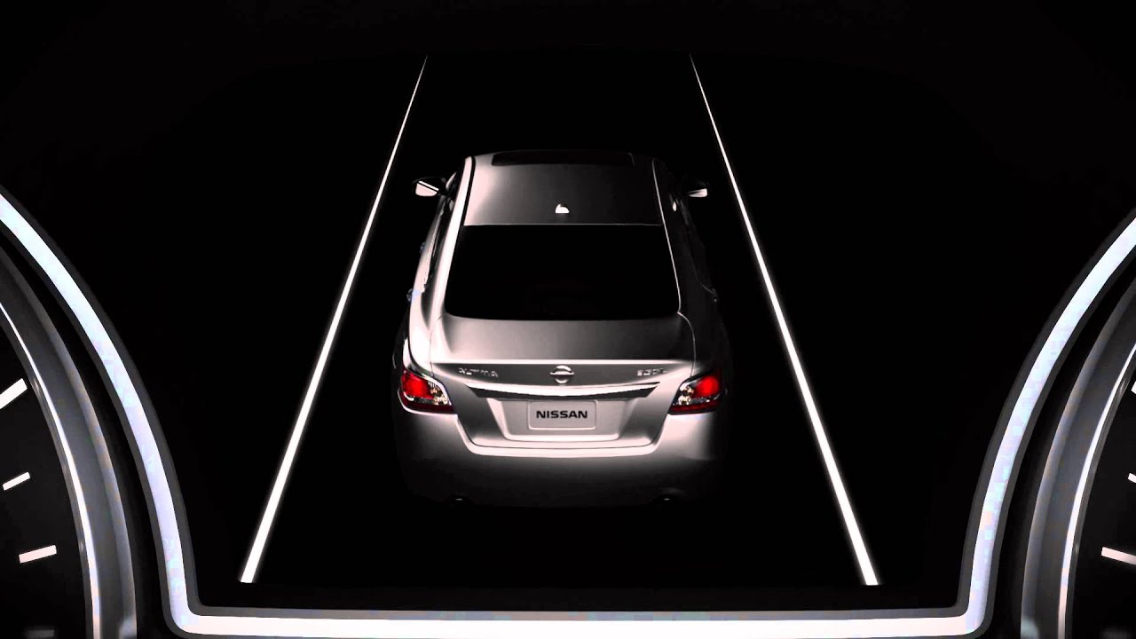 2013 Nissan Altima Teaser Advanced Drive Assist Display Youtube