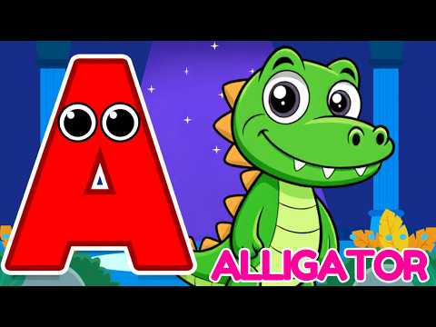 Learn The Phonics Song for Toddlers | A for Alligator | Learn the Alphabet A to Z