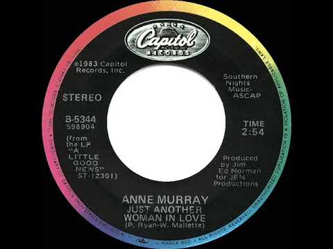1984 Anne Murray - Just Another Woman In Love (a #1 C&W hit) - YouTube