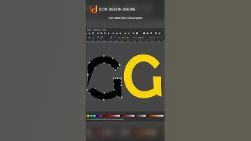 G Concept Logo Design | iCon Design | In Inkscape #shorts #short #youtubeshorts #graphics #design
