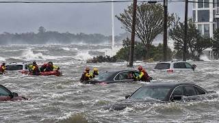 🚨 New Jersey Flood Disaster | Roads Underwater, Cars Submerged & Power Outages