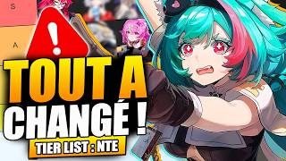 Attention Les Tier List Changent Priorité Perso Selecteur S Tier Nte Neverness To Everness