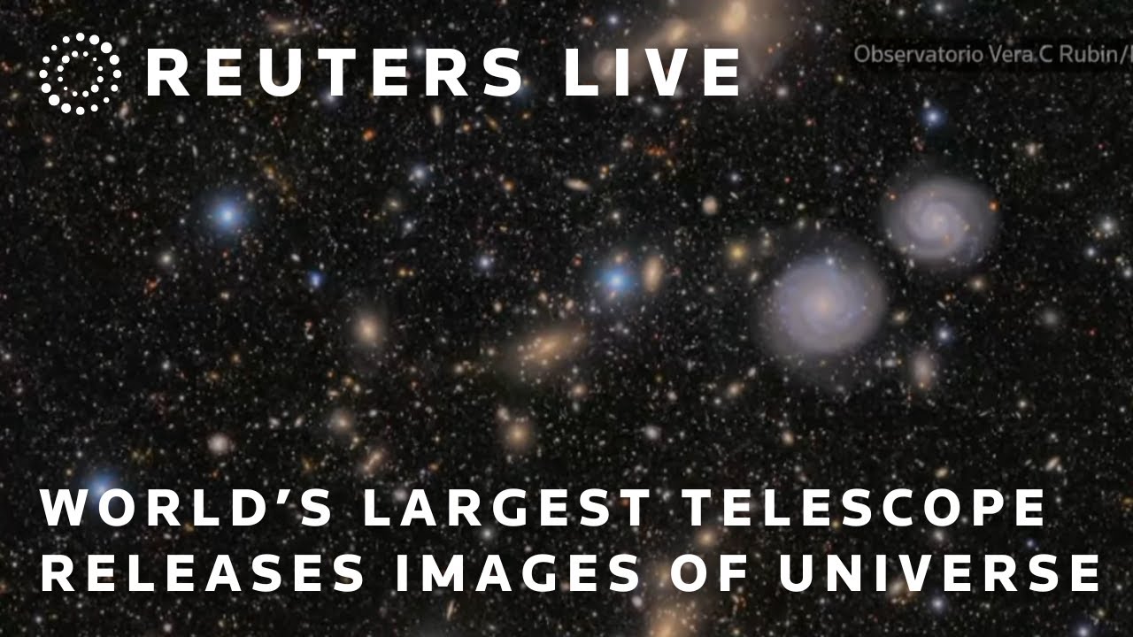 LIVE: World's largest telescope releases its first images of the universe