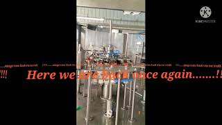 12 head monoblock  fully automatic csd Rinsing , Filling and Capping machine.