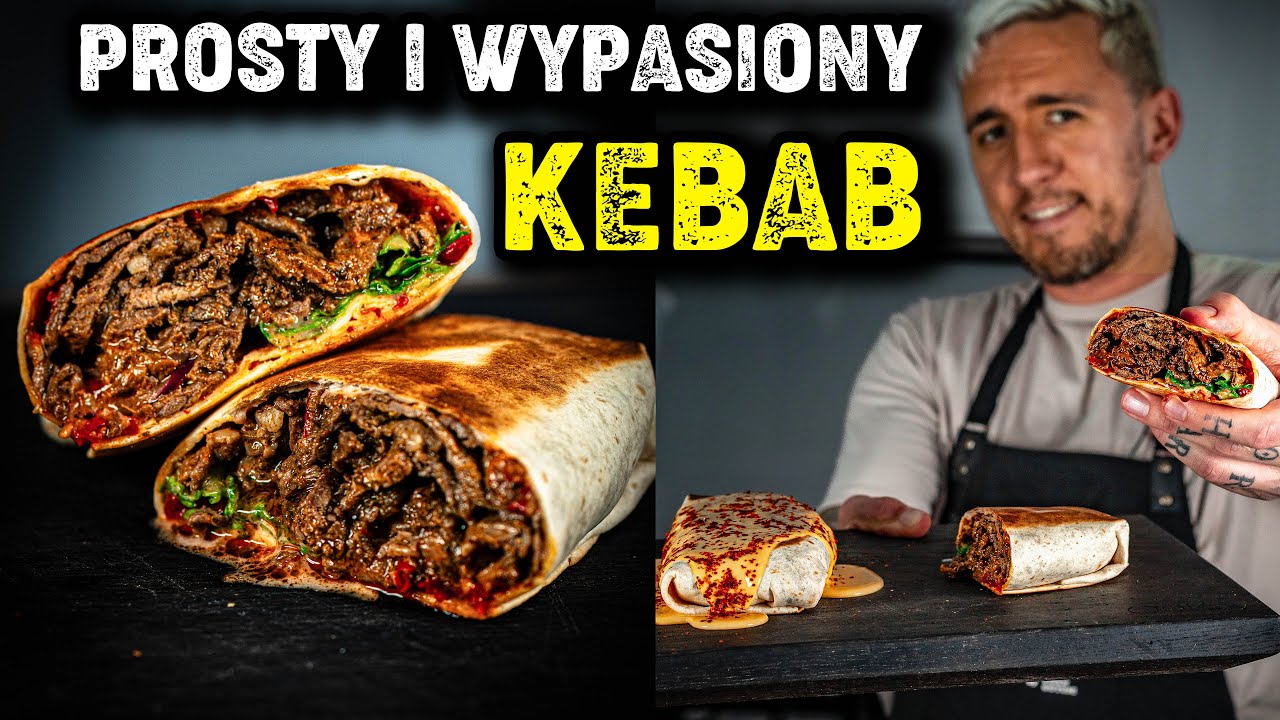 KEBAB PROSTY I WYPASIONY W DOMU - Przepis - Foxx Gotuje