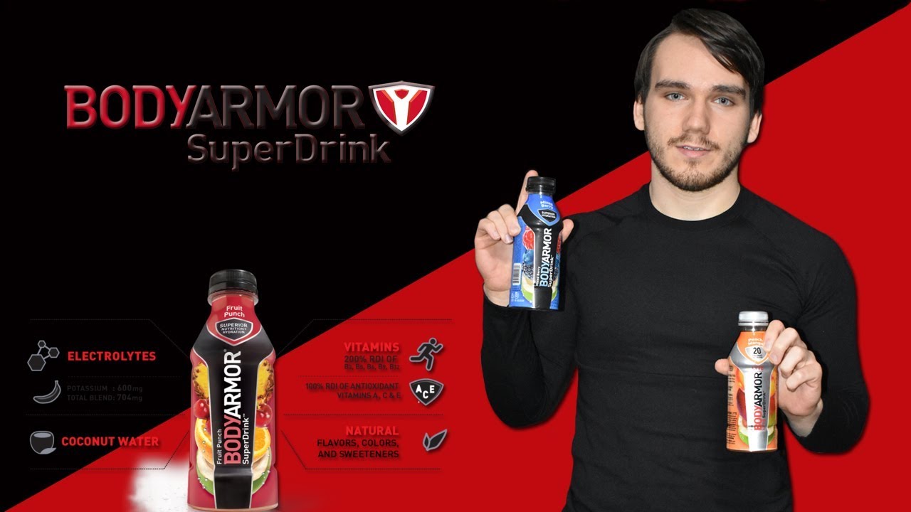 BODY ARMOR SUPER DRINK REVIEW YouTube