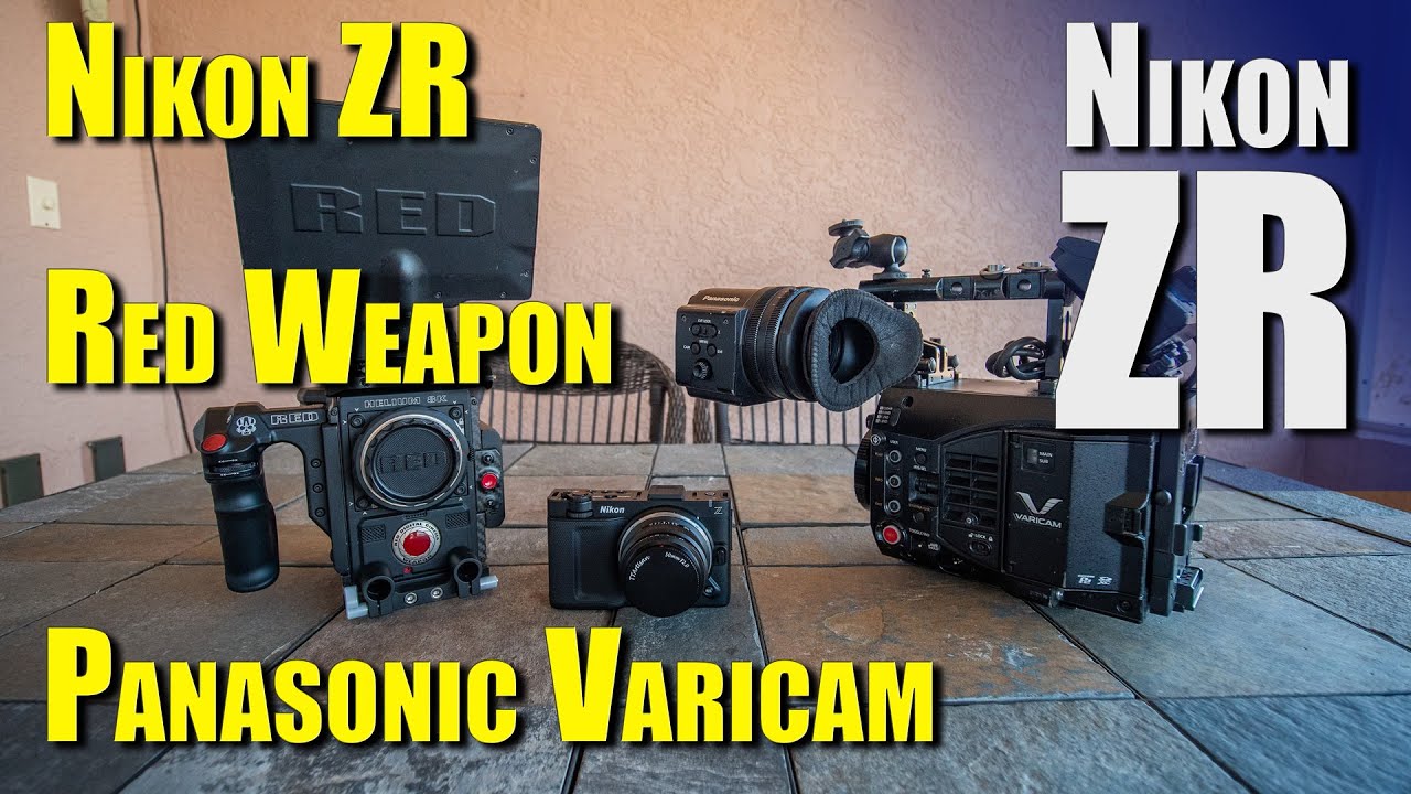 Nikon ZR v Red Weapon v Panasonic Varicam - 3 Cameras - 3 Looks