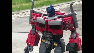 Autobots vs Decepticons: stop motion