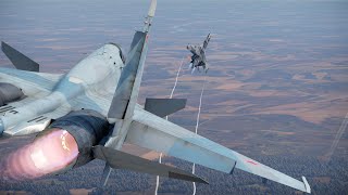 War Thunder | Dev Server | SU-30SM dogfights SU-27SM and NATO F-15C, F-16A, F/A-18C!