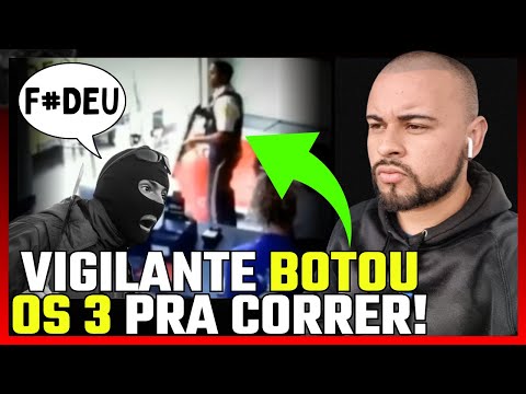 Miniatura do vídeo: 😮 REAGINDO - Vigilante Posturado Evita R0UB0 Em Posto de Gasolina!