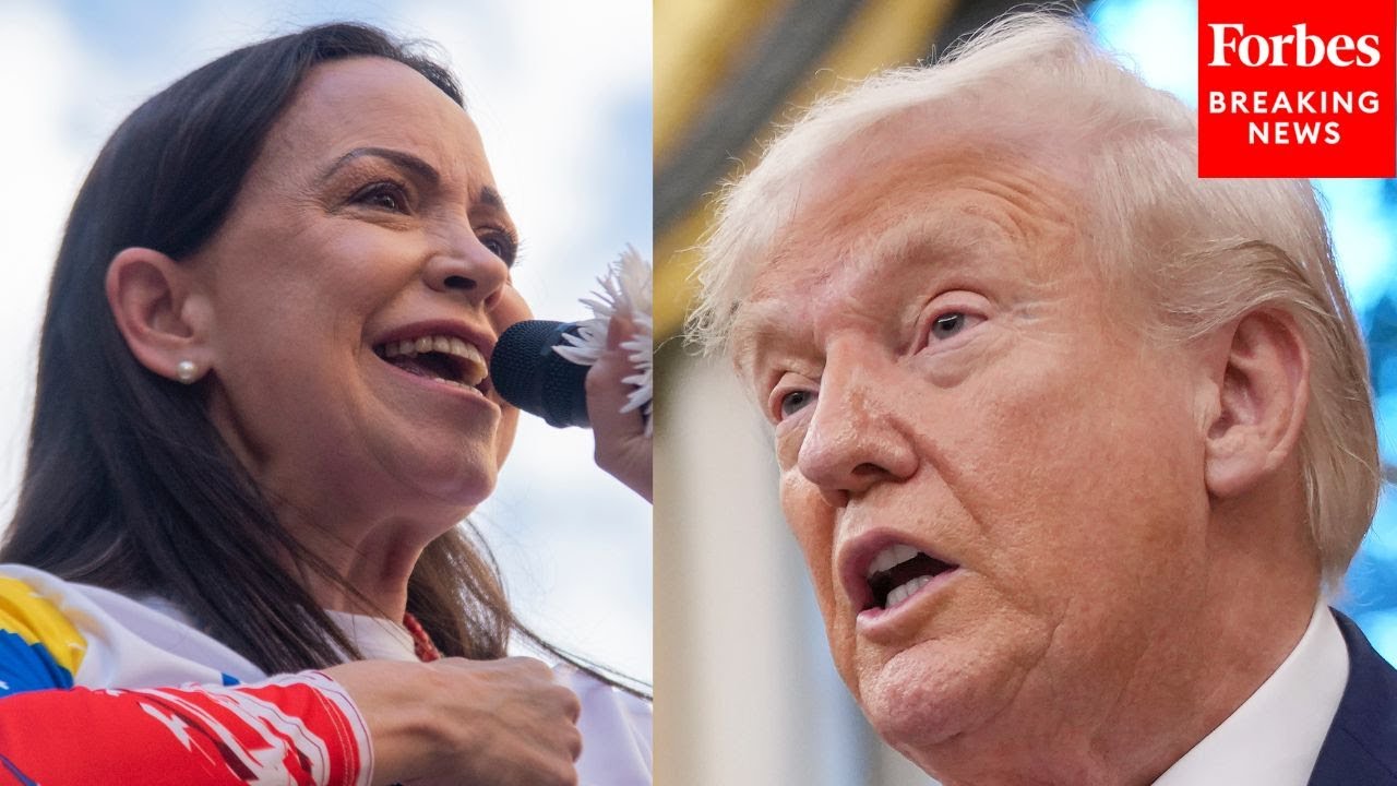 JUST IN: Trump Reveals What Nobel Peace Prize Winner María Corina Machado Told Him On The Phone