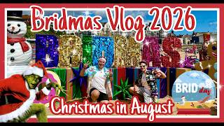 This UK Town celebrates CHRISTMAS ON THE BEACH IN AUGUST! BRIDMAS 2026! Bridlington market & FUN!