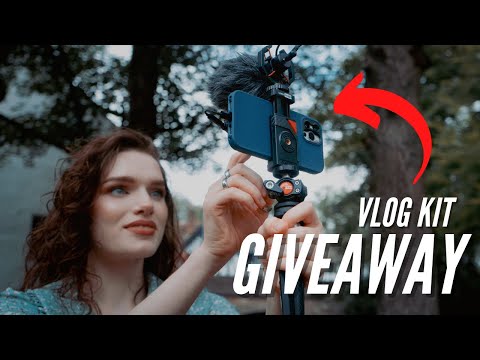 How I Create a Commercial + Vlog Kit Giveaway!