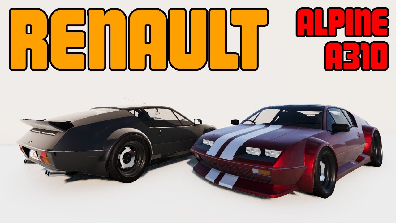 Мод Renault Alpine A310 для BeamNG.drive