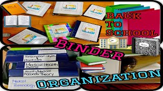 BTS: HOW I ORGANIZE MY BINDERS,NOTEBOOKS & FOLDERS (COLLEGE EDITION)  @WhatAdrianaShows​