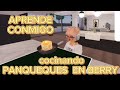 APRENDE CONMIGO A COMO COCINAR PANQUEQUES 🥞 ROBLOX BERRY AVENUE /Florecita_UnU