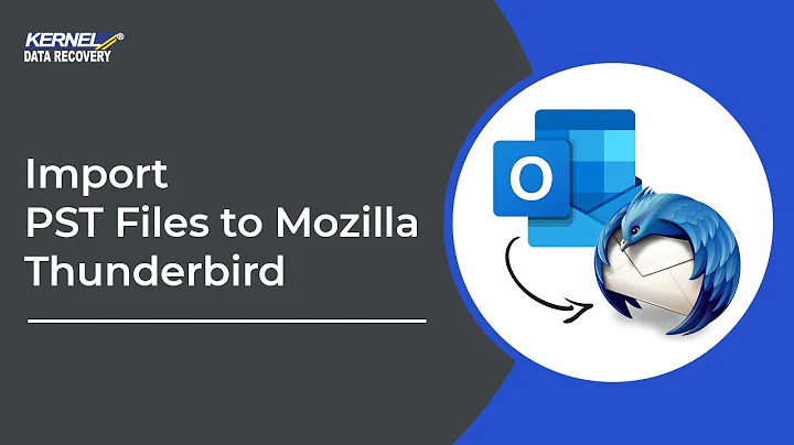 How to Import PST Files to Mozilla Thunderbird?