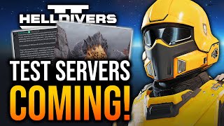 Famous Helldivers 2 - CEO Reveals BIG News on Test Servers, Stats Reset & New Stuff! Wealth