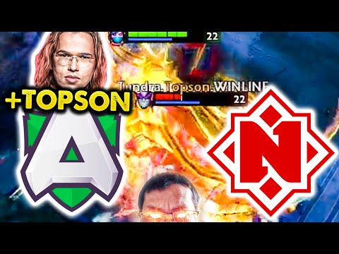 ALLIANCE vs NEMIGA - TOPSON GENIUS PLAYS - PINNACLE 25 YEAR CUP