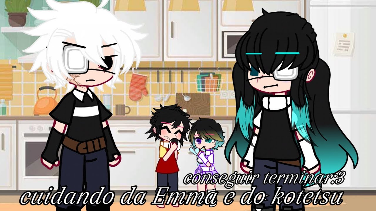 •||O yui e o sanemi cuidando da Emma e do Kotetsu||•