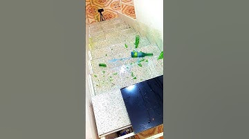 #shorts Breaking glass bottles🙀🔥A Crushing Crunchy & Soft Things !🚧⚠️#asmr #subscribe #bottle #like