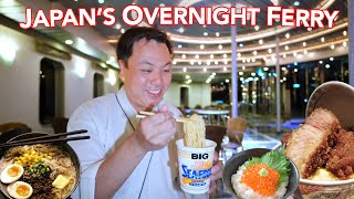 Staying 24 Hours On An Overnight Ferry in Japan