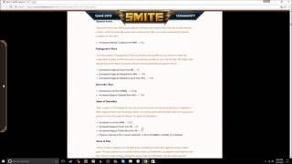 SMITE: Patch Notes 4.1 - Season 4 - PTS Hot Fixes Rounds 1-3