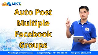 Tool Auto Post Multiple Facebook Groups | Global Marketing Software screenshot 5