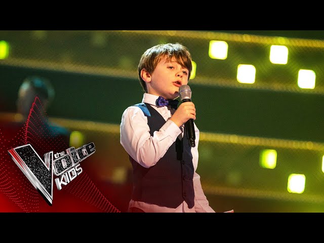 Jimmy Performs 'Parklife' | Blind Auditions | The Voice Kids UK 2020 class=