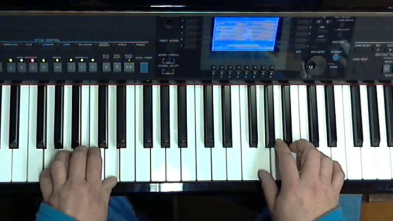 My special prayer (Ave Maria) Percy Sledge - Keyboard lesson Yamaha