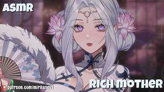 ASMR Rich Mother Spoils And Pampers You 🫧 (Soft Spoken) (Hair Playing)