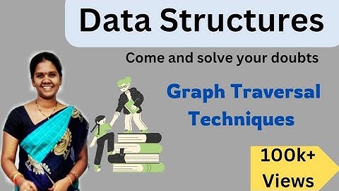 Graph traversal techniques || Depth first search in data structure || 60 ||Data structures in telugu