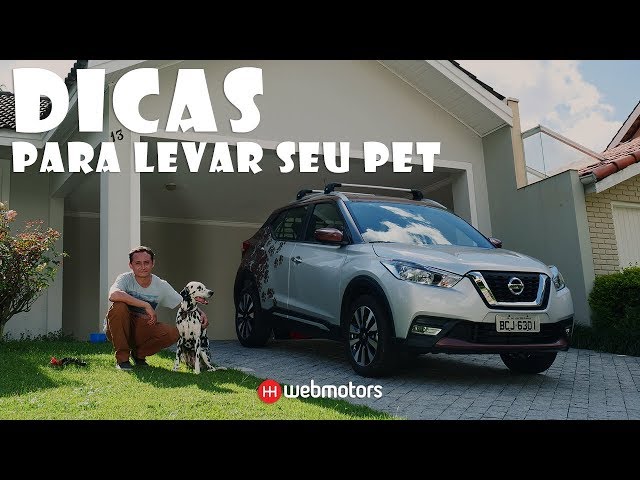 Video: Dicas Para Viajar com seu Cachorro com o Nissan Kicks For Pets