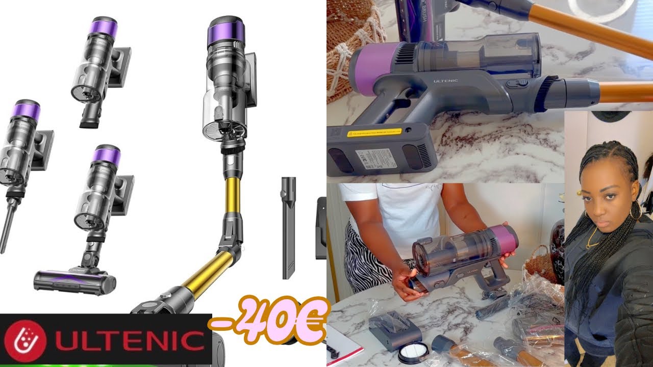 🍀ULTENIC U20 ☘️Je teste le nouvel aspirateur flexible
