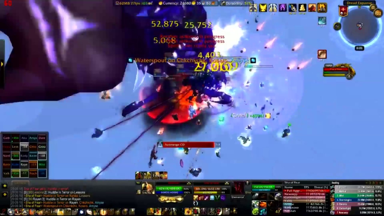 Sha of Fear Heroic 25 Man + Bloopers