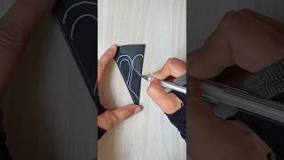 Best paper black design/black magic #diy #craft #clay #viral @fancyzari 👌