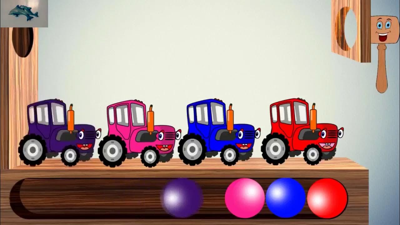 Серий трактор сборник для малышей. Синий трактор для малышей ТРАКТОРЕНОК.