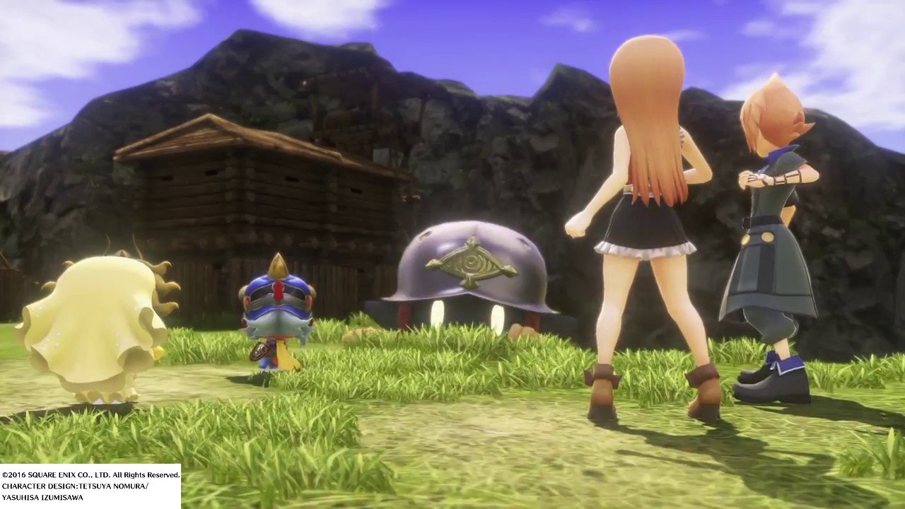 WORLD OF FINAL FANTASY - Bahamutian Commander & Giant Goblin