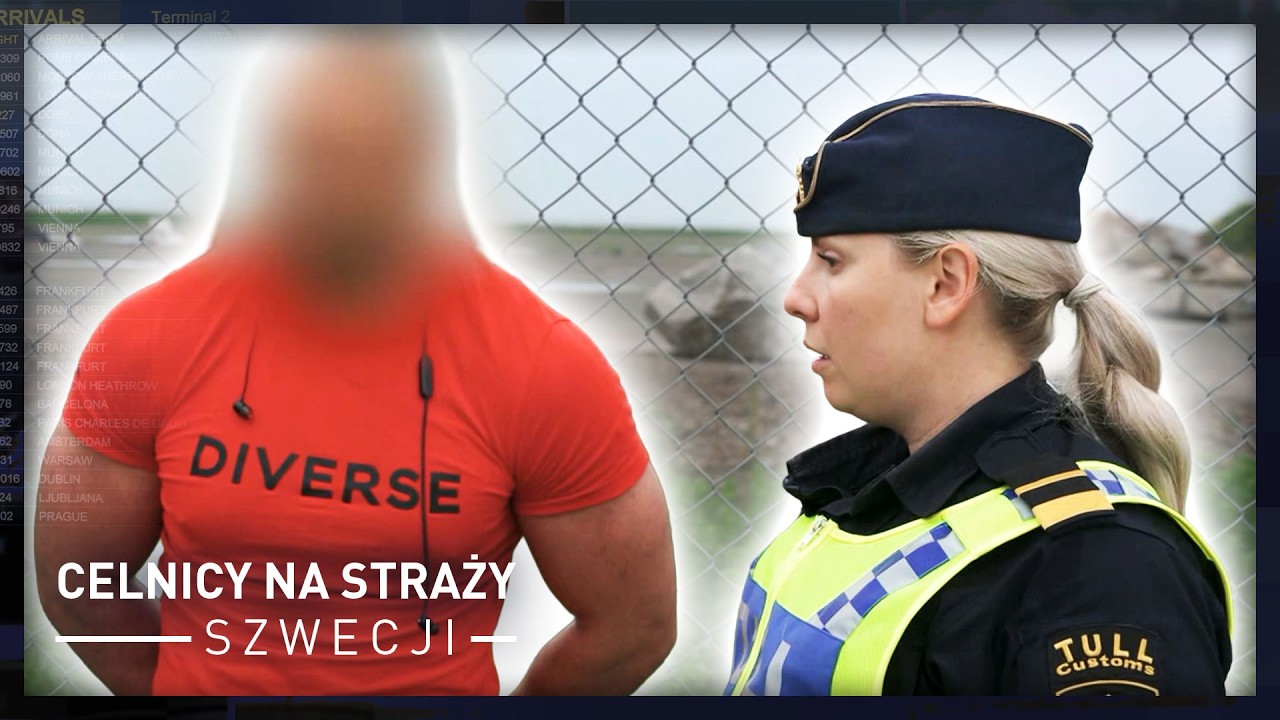 Zatrzymali Polaka i znaleźli sterydy. Twierdził, że to na serce | Celnicy na straży Szwecji