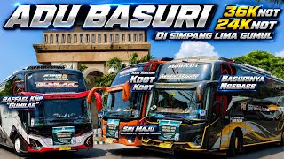 ADU BASURI FULL BASS DI SIMPANG LIMA GUMUL KEDIRI⁉️ALUNAN NADA VIRAL BUS SRI MAJU Ft. RAFFAEL‼️