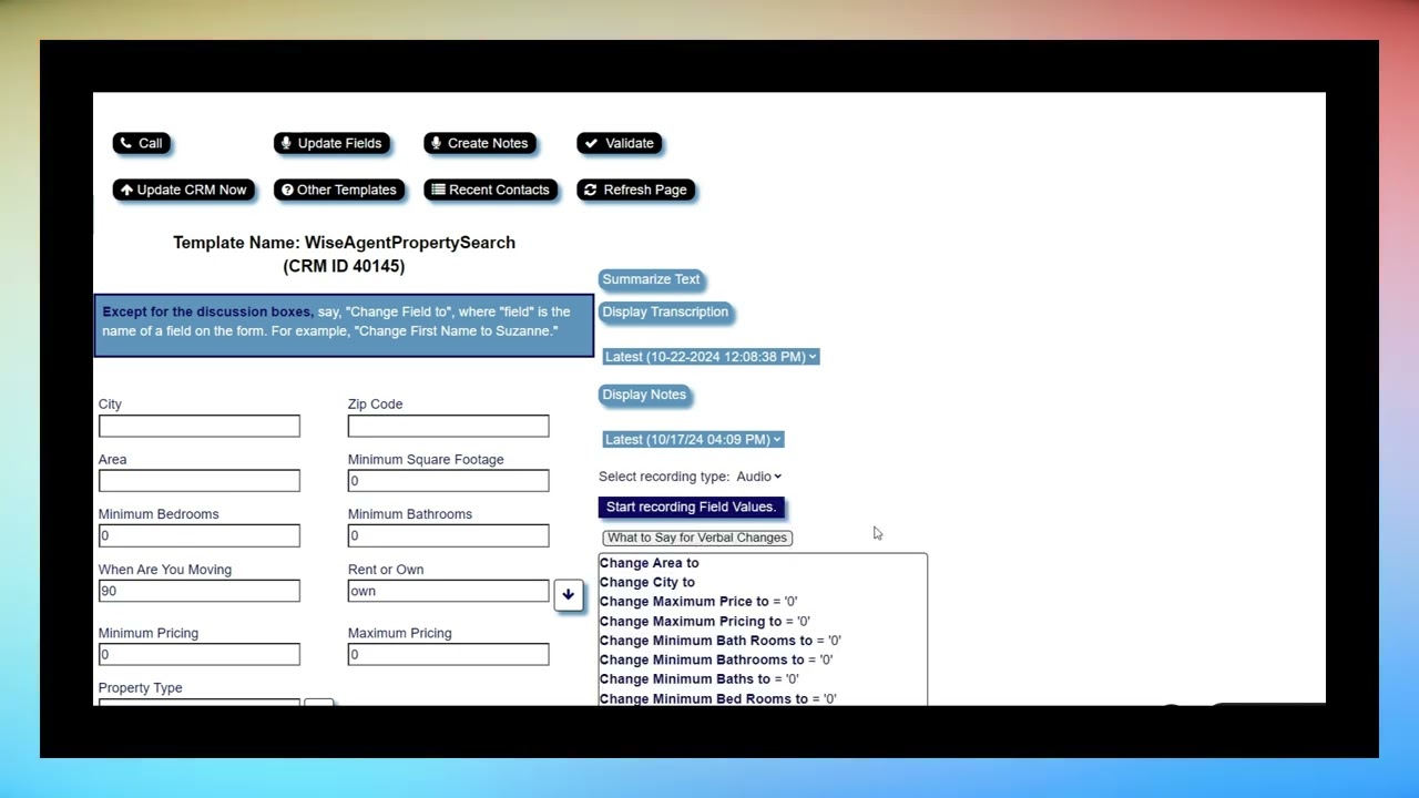 Wise Agent Overview Demo 2025